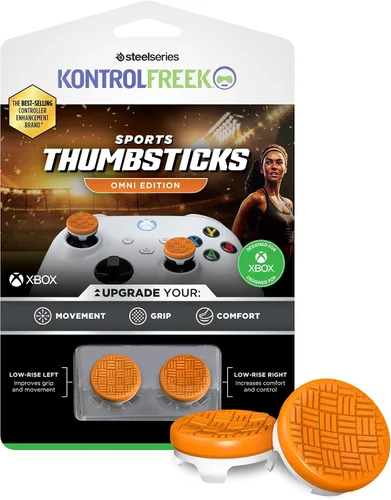 Vista 6 de KontrolFreek Omni for Xbox One and Xbox Series X Controller 2 Performance Thumbsticks 2 Low-Rise Concave Blue