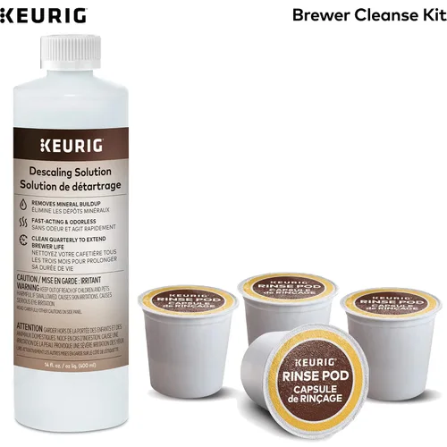 Vista 6 de Keurig K-Duo Brewer Kit de mantenimiento + solución de descalcificación y cápsulas de enjuague