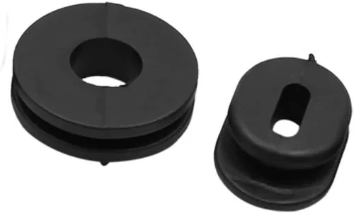 Vista 2 de uxcell 6 piezas de repuesto de goma negra para Suzuki GS125