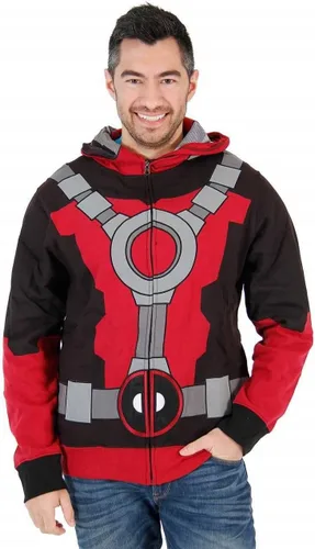 Vista 2 de Marvel Deadpool Mr. Pool - Sudadera con capucha para adulto