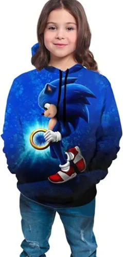 Vista 4 de Geyglad 3d Printing Christmas Hoodie Boys And Girls Sweatshirts, Sports Hoodies,Youth Hoodie Holiday New Year Gift Hooded