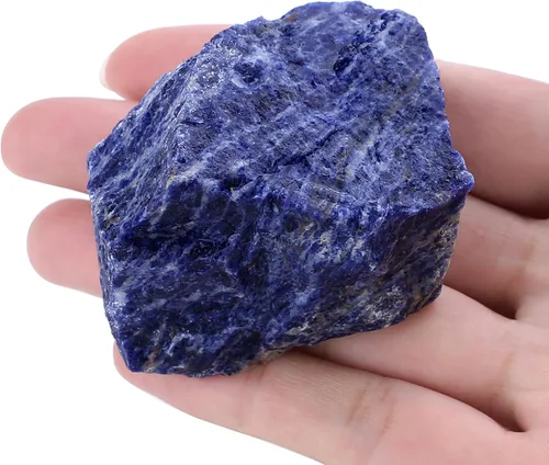 Vista 18 de XIANNVXI Amazonita 1.8-2.2" Cristales Crudos Grandes y Piedras Curativas Rocas de Cristal Natural en Bruto Pulido Cabujón Fuente Rocas 1PCS