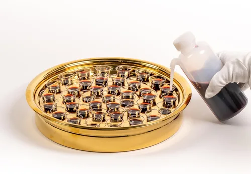 Vista 5 de BROADMAN CHURCH SUPPLIES Comunion - Llenador de vaso, plástico, boquilla lateral, botella para apretar, 16 onzas (paquete de 2)