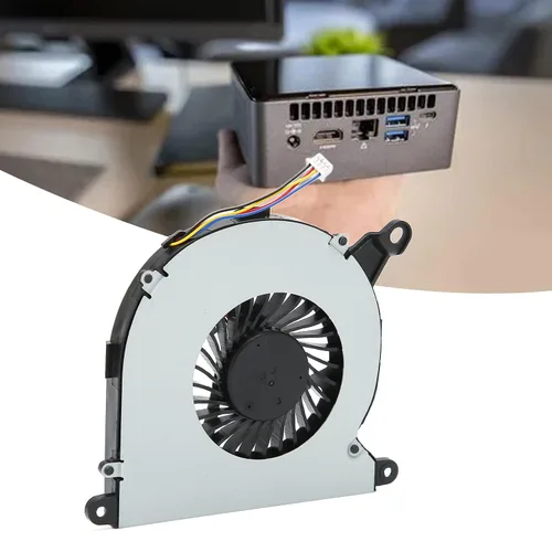 Vista 4 de Reemplazo nuevo ventilador de refrigeración de CPU para Intel NUC8i7BEH NUC8i3BEH NUC8i5BEH NUC8i5BEK