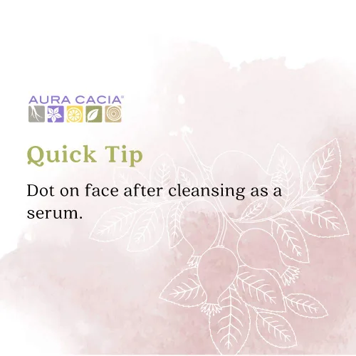 Vista 5 de Aura Cacia Aceite orgánico para el cuidado de la piel de rosa mosqueta, probado por GC/MS para pureza, 1.0 fl oz (1 onza líquida) en caja