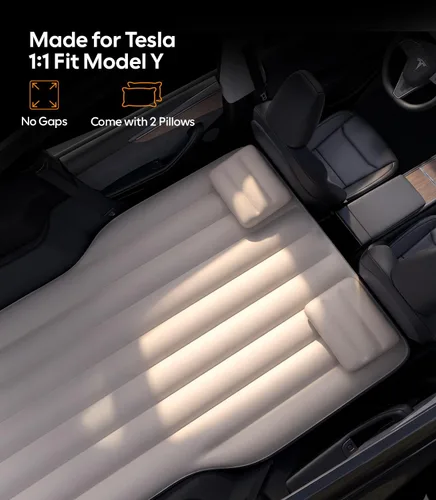 Vista 7 de Wigoo Colchón de aire Flatfit 2026 para Tesla Modelo Y 2020-2026,