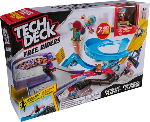 Vista 9 de Tech Deck Free Riders Extreme - Juego de diapasón motorizado a partir de 5