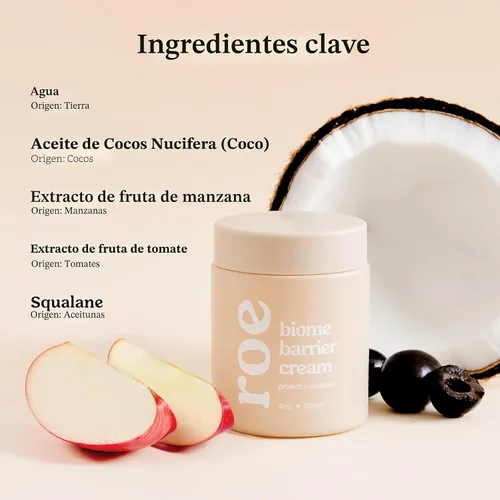 Vista 6 de Roe Wellness - Crema para bebés Ungüento de loción con ingredientes no tóxicos verificados por EWG Barrera del bioma de cuerpo completo Piel