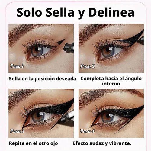 Vista 3 de Delineador de ojos de sello de tanque de tinta jumbo, bolígrafo líquido