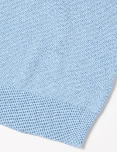 Vista 8 de Tienda Essentials Suéter con cuello en V, para hombre