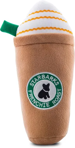 Vista 11 de Haute Diggity Dog Barkbells Pawtein Bar - Juguete de peluche para perros pequeños, medianos y grandes, juguetes interactivos divertidos
