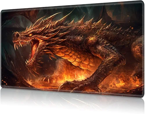Vista 39 de Tapete de juego para MTG Card Playmat con zona, tapete de juego para MTG TCG de 24 x 14 pulgadas, tapete de juego antideslizante para tablero