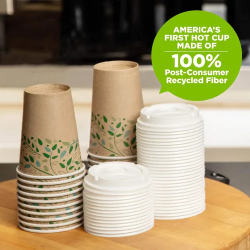 Vista 6 de Dixie PerfecTouch 12 oz. Vaso para café de papel aislante por GP PRO