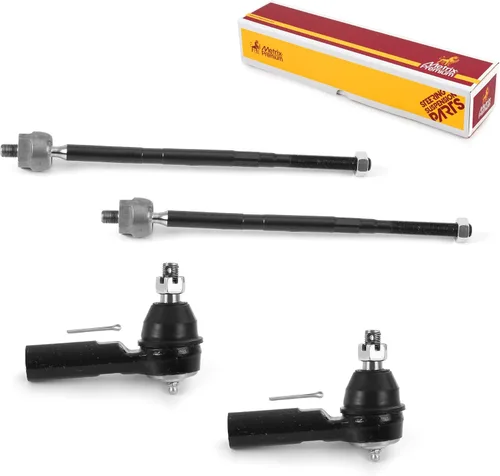 Vista 136 de Metrix Premium Chassis Parts - Kit de 4 piezas de extremos de barra de acoplamiento frontal exterior e interior compatible con Nissan Pathfinder