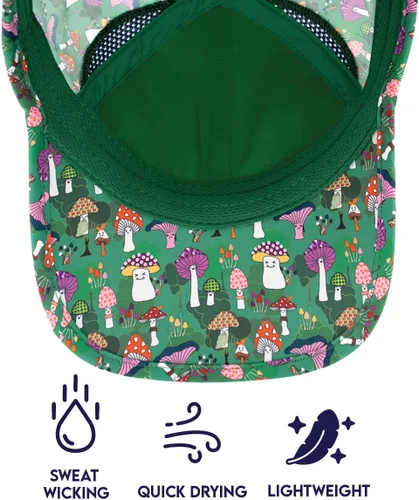 Vista 4 de Sprints Race Day Performance - Gorra deportiva ligera, de secado rápido, talla única, unisex