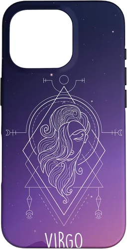 Vista 20 de Virgo Zodiac Signs Stern Horoscope Birthday Astrology Gift Case for iPhone 17