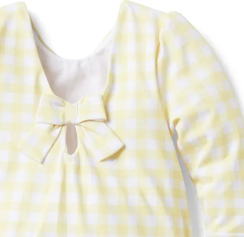 Vista 3 de Janie and Jack Guinga para bebé niña niño o niña, color amarillo, 0-3 meses, Amarillo