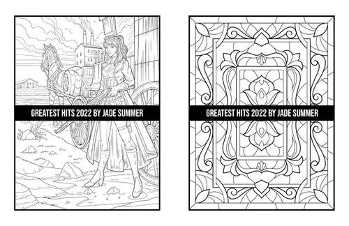 Vista 12 de Greatest Hits An Adult Coloring Book with the 100 Best Pages from the Jade Summer Collection