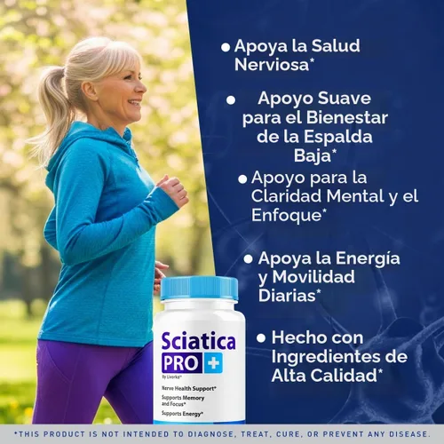 Vista 2 de Sciatica Pro Plus Cápsulas de Sciatica Pro Plus - Fórmula avanzada de apoyo de cápsula Sciatica Pro+, pastillas SciaticaPro Plus, vitaminas