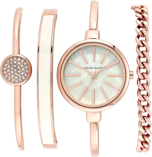 Vista 14 de Anne Klein Women's Bangle Watch and Bracelet Set