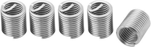 Vista 5 de Kit de reparación de rosca, kit de insertos de bobina, kit de reparación de roscas de acero inoxidable, insertos M3 M4 M5 M6 M8 M10 para evitar