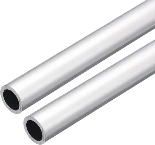 Vista 6 de uxcell 6063 Tubo Redondo de Aluminio, Tubo de 32mm DE 29mm DI 300mm Longitud para Proyectos de Industria DIY
