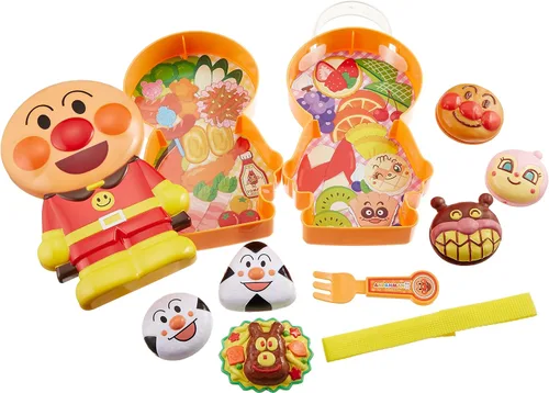 Vista 3 de Joy Palette Hearty! Juego de lonchera de Anpanman