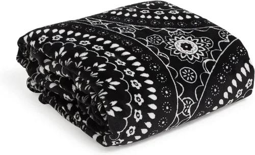 Vista 14 de Vera Bradley Manta de forro polar para mujer, manta de felpa suave para sofá, dormitorio y decoración del hogar