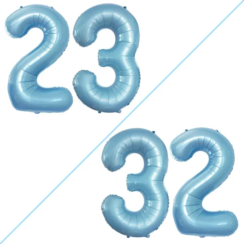 Vista 303 de Goer, conjunto de globos de papel aluminio para decoraciones de cumpleaños, globos de las letras de feliz cumpleaños y de números Oro