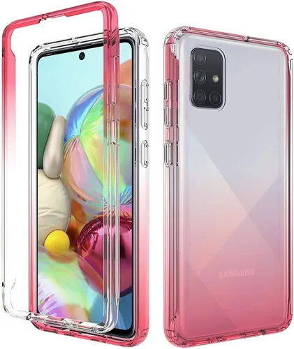 Vista 64 de Pzwoxukhov Funda para Xiaomi Poco M3 M2010J19CG M2010J19CI Caso, alta transparencia, color degradado, funda de absorción de impactos anticaída