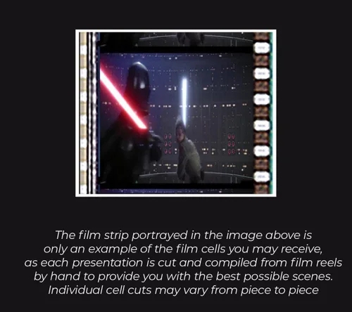 Vista 5 de STAR WARS - Filmcell 33X28 - Luke Skywalker - Edición limitada 1000 Ex