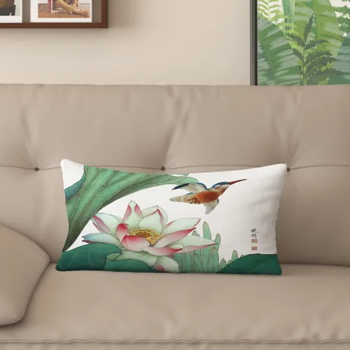 Vista 17 de Funda de almohada con estampado digital de loto zen chino, diseño de doble cara para sofá, sala de estar, decoración de dormitorio