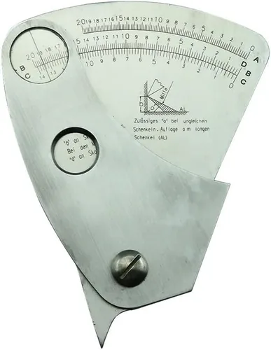Vista 4 de WeldingCity Peine de película húmeda calibre hexagonal 25-3000um