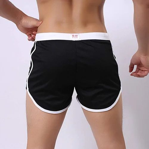 Vista 4 de Rexcyril Pantalones cortos para hombre, para correr, entrenamiento, fisicoculturismo, gimnasio, atléticos, deportivos, casuales, pantalones cortos