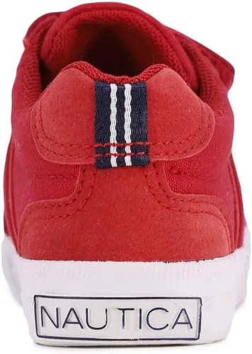 Vista 3 de Nautica Zapatos deportivos de doble correa para niños Zapatos deportivos casuales para niños y niñas Ajuste duradero y cómodo para niños pequeños