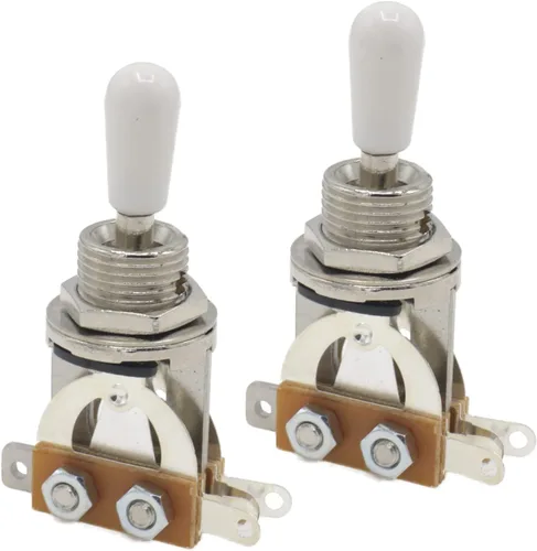 Vista 9 de Interruptor selector de palanca de 3 vías para guitarra eléctrica, interruptor de pastilla de 2 piezas, accesorios de guitarra metal body