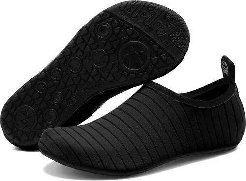 Vista 4 de ANLUKE - Zapatos para agua, de secado rápido, ideales para yoga acuático, playa, natación, surf, para mujeres y hombres