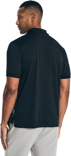 Vista 188 de Nautica playera polo clásica de mangas cortas, color sólido, para hombre