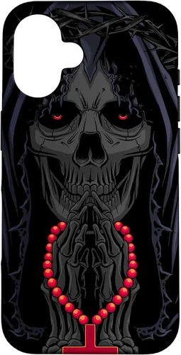 Vista 32 de La Calavera Catrina Santa Muerte - Funda para iPhone 17