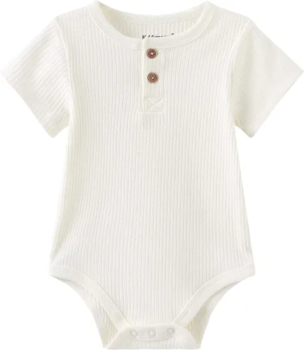 Vista 24 de Kiddiezoom Mameluco unisex de algodón de una pieza para bebé recién nacido, 5