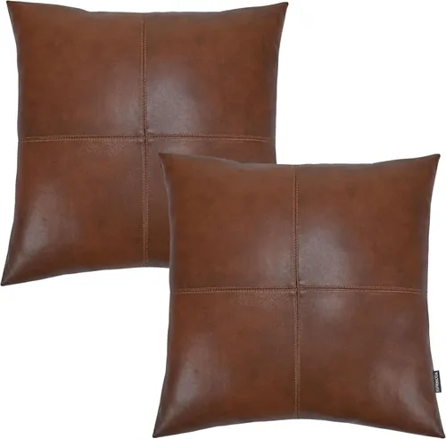 Vista 51 de Funda de almohada de piel de cordero – Funda decorativa para cojín de sofá – Fundas decorativas para sala de estar y dormitorio, 14 x 14 pulgadas