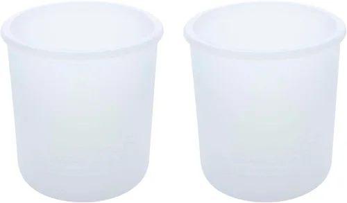 Vista 12 de Mason Jar Lifestyle Pinta de boca ancha de silicona de 16 onzas para proteger la pelota, Kerr, tarros de conservas (4, Americana Multicolor)