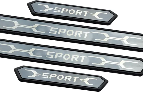 Vista 4 de Protector de umbral de puerta de automóvil, para Toyota Rav4 Corolla Cross 2019 2022, accesorios de protección de borde de puerta de automóvil