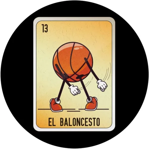 Vista 3 de El Baloncesto Mexican Slang Chicano Bingo Cards PopSockets Swappable PopGrip