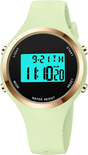 Vista 26 de Reloj XCZAP Deportivo al Aire Libre con Alarma, Resistente al Agua 5 Bar, LED, Digital