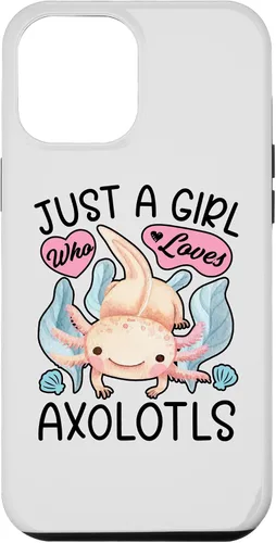 Vista 26 de Just A Girl Who Loves Axolotls Axolotl Lovers Funny Kawaii Case for iPhone 16
