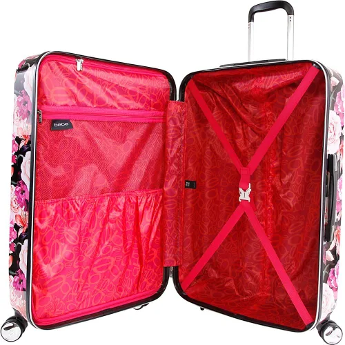 Vista 9 de bebe Equipaje para mujer Stella 29" Hardside Check in Spinner, Oro Rosa, Equipaje Hardside Check in Spinner