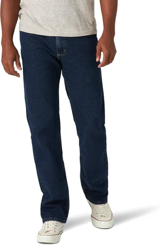 Vista 9 de Wrangler Authentics - Jeans clásicos de ajuste regular con 5 bolsillos Flex para hombre