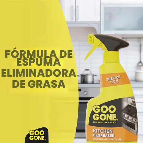 Vista 4 de Goo Gone Desengrasante - Elimina la grasa de cocina, suciedad y restos de comida incrustada - 14 Fl. Oz. - 2047