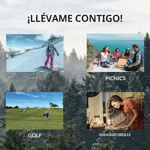 Vista 3 de Tech-Life Mini altavoz Bluetooth inalámbrico portátil pequeño con alto volumen para actividades al aire libre - Altavoz Bluetooth impermeable